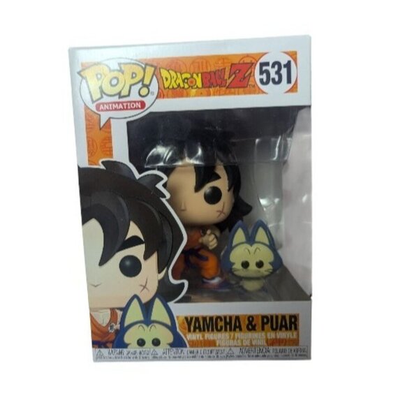 Funko Pop! Vinyl: Dragon Ball Z - Yamcha (w/ Puar) #531 - Picture 1 of 6